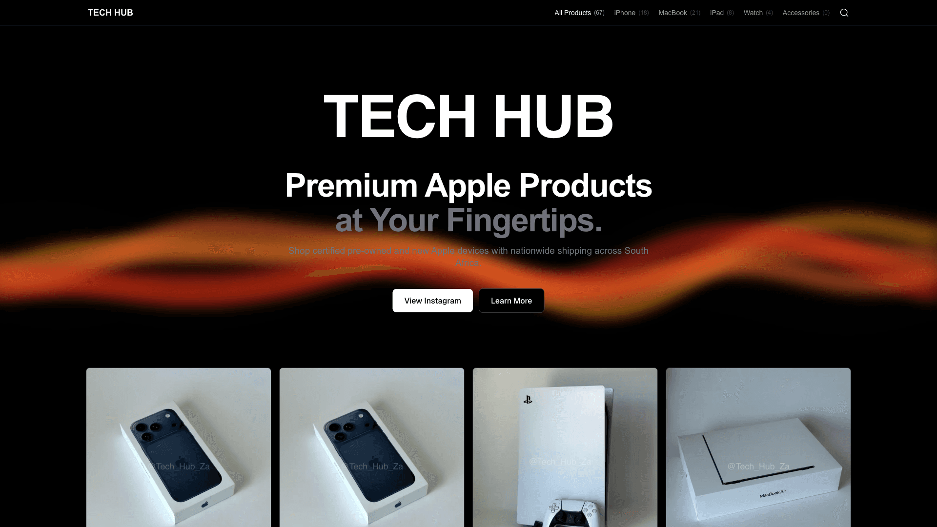 Tech Hub - Apple Products
